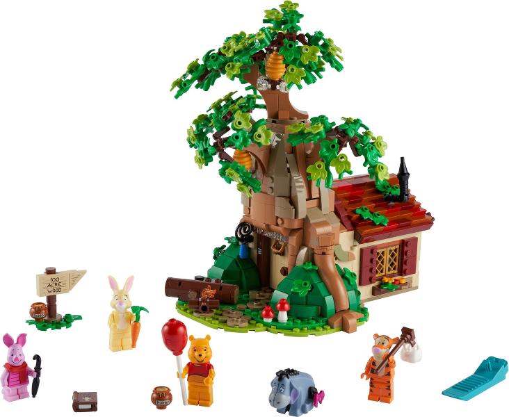 LEGO Winnie The Pooh 21326-1, Ophalen of Verzenden, Zo goed als nieuw, Complete set, Lego