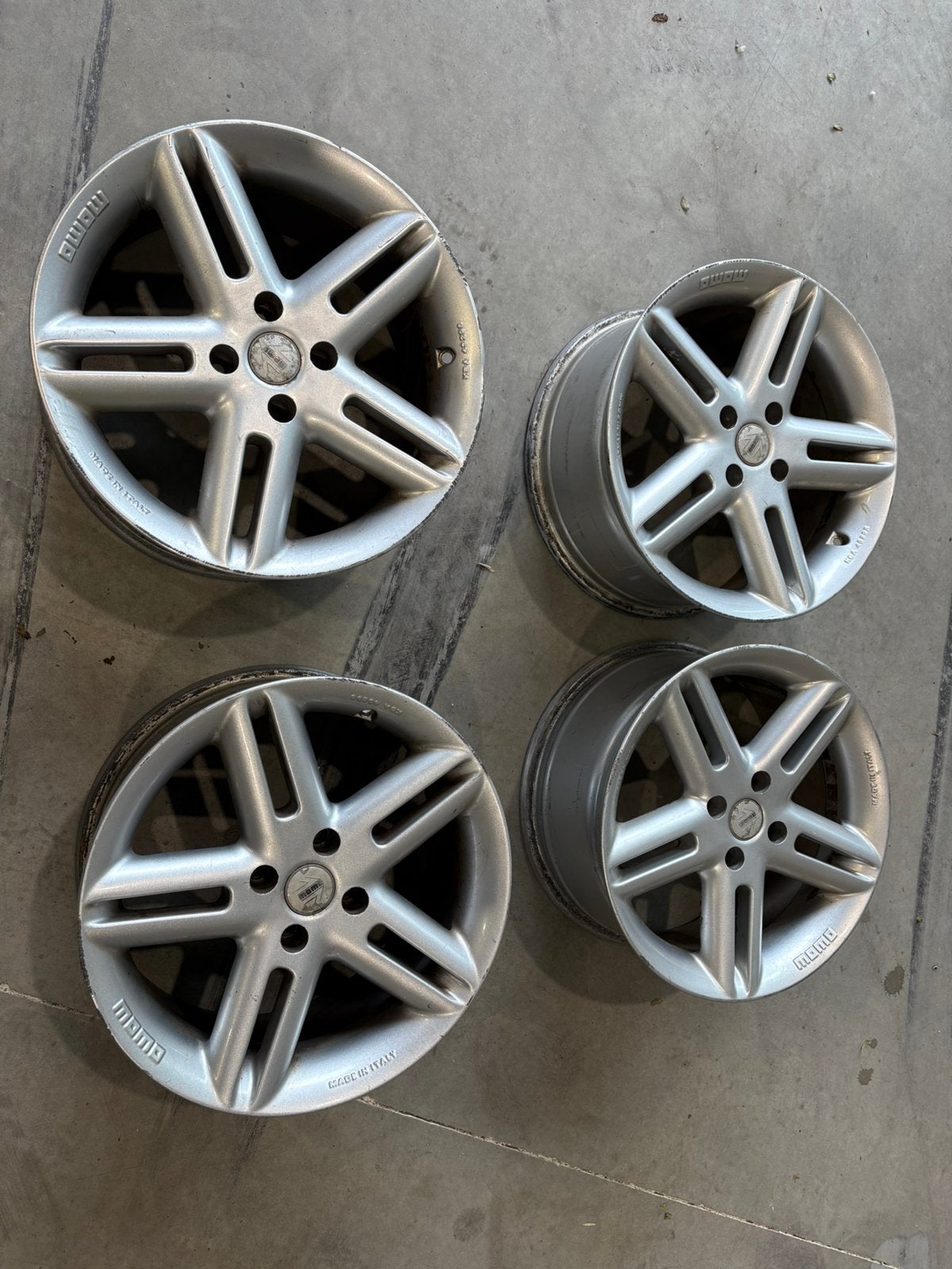 Oldskool Momo Arrow velgen 4x100 16 inch, Auto-onderdelen, Banden en Velgen, Ophalen, 16 inch, Velg(en)