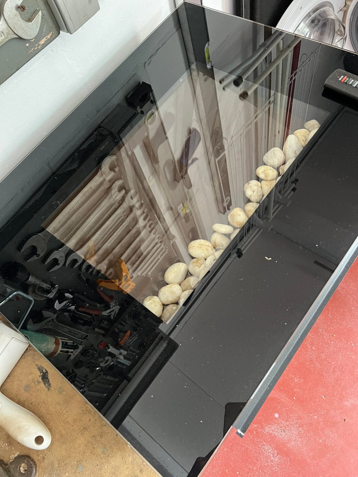 Inbouw elektrisch siervuurtje, Huis en Inrichting, Haarden, Ophalen, Zo goed als nieuw