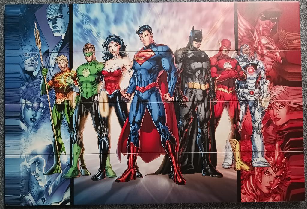 Cadre Justice League Pyramid, Collections, Enlèvement, Comme neuf