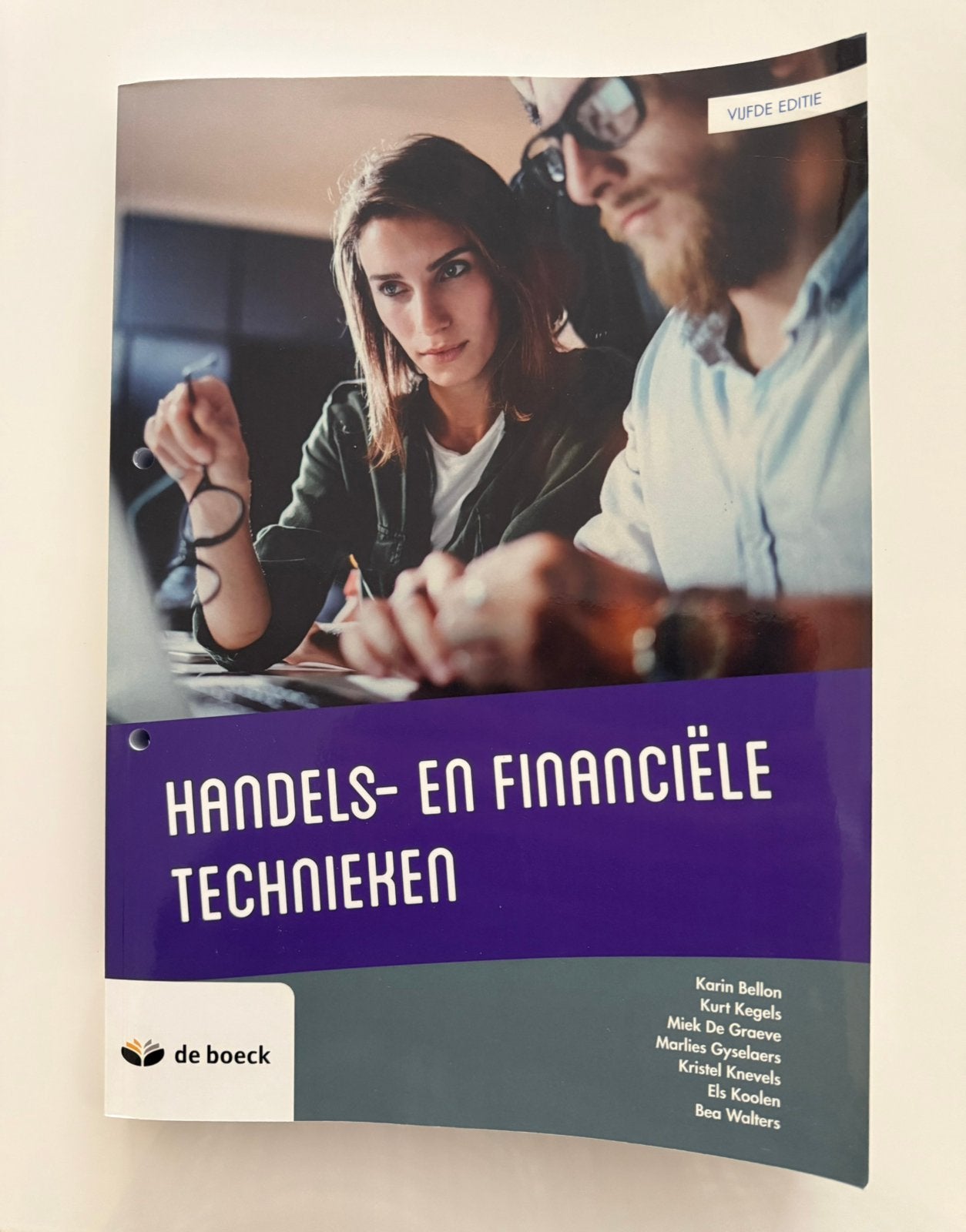 Handels- en financiële technieken 2023-2024, Livres, Enlèvement, Néerlandais