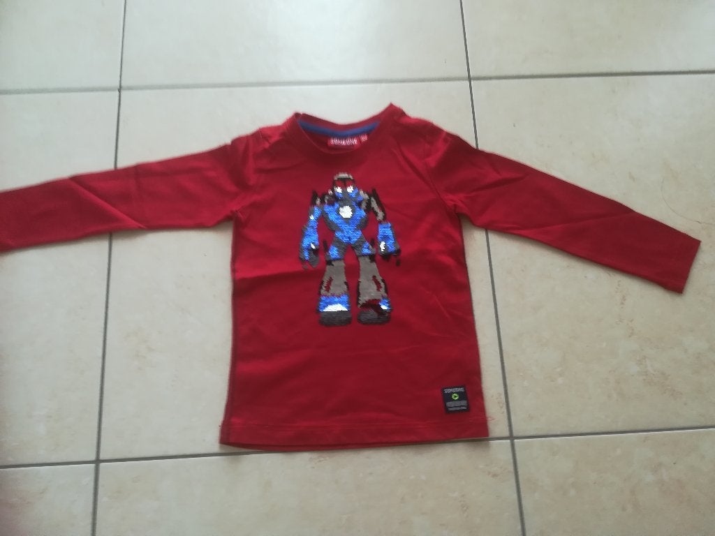T-shirt met lange mouwen, Garçon, Enlèvement ou Envoi, Chemise ou À manches longues, Comme neuf