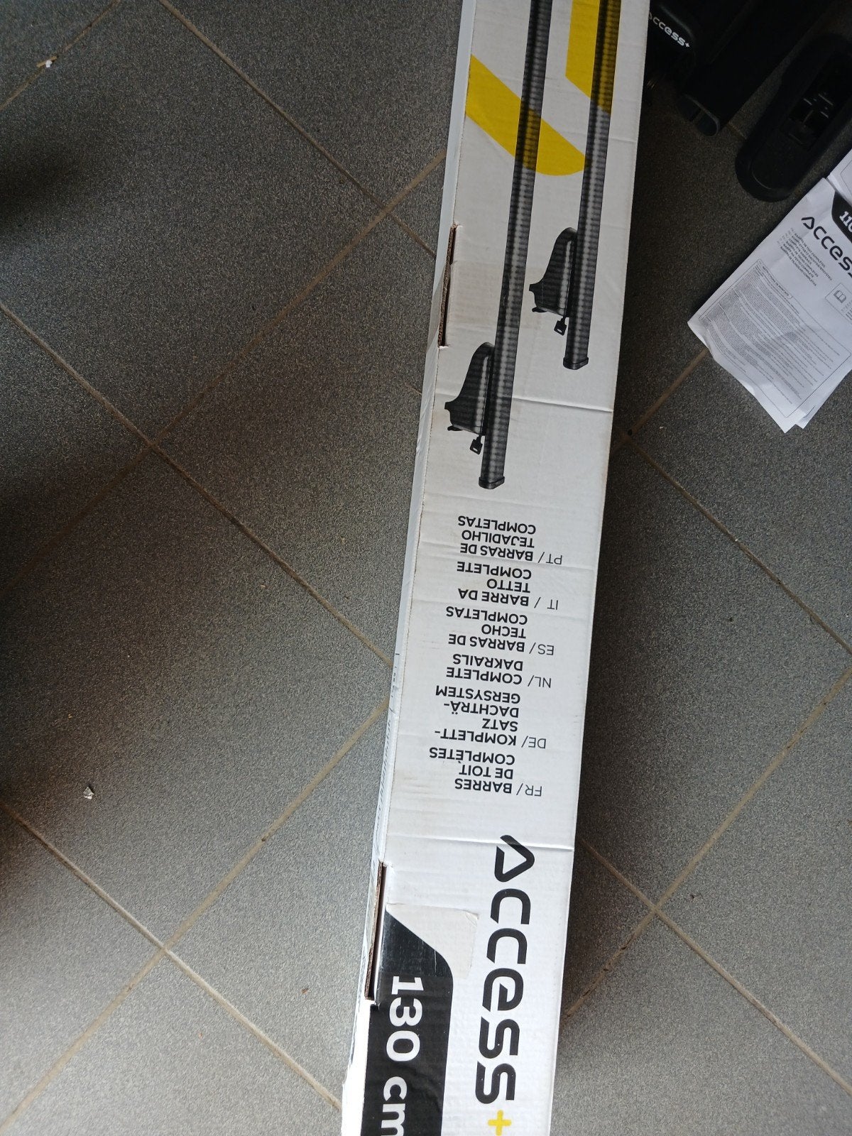 Access dakdragers 130 cm, Ophalen