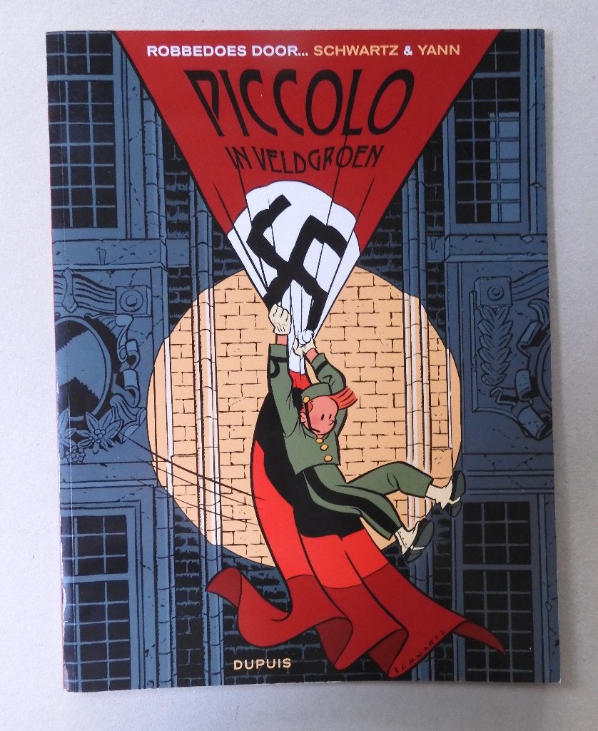 Robbedoes - Piccolo in veldgroen - Schwartz & Yann - Dupuis, Eén stripboek, Nieuw, Ophalen of Verzenden, Schwartz & Yann