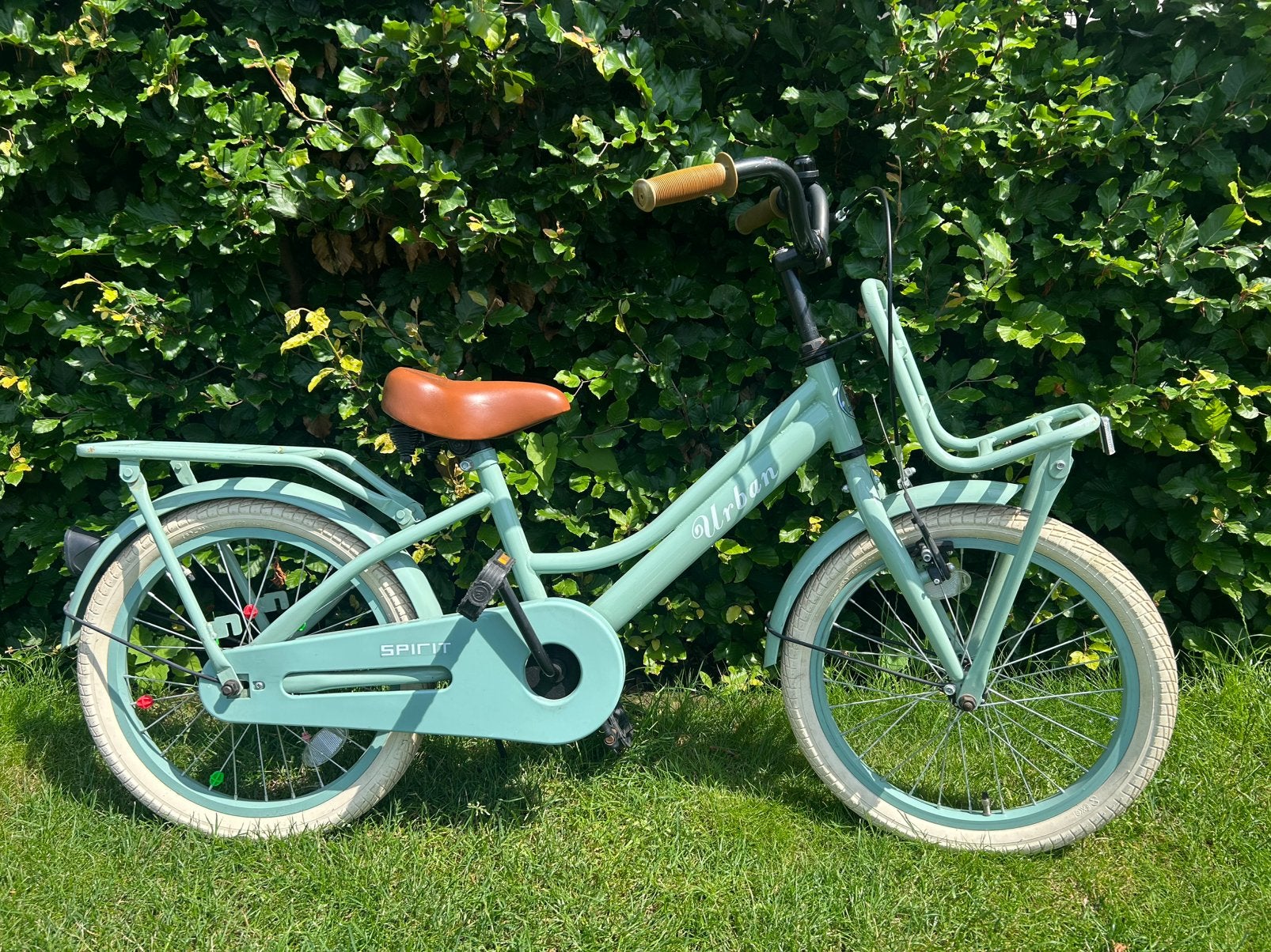 Spirit urban mint groen fiets 18”, Fietsen en Brommers, Ophalen, Zo goed als nieuw, 18 inch