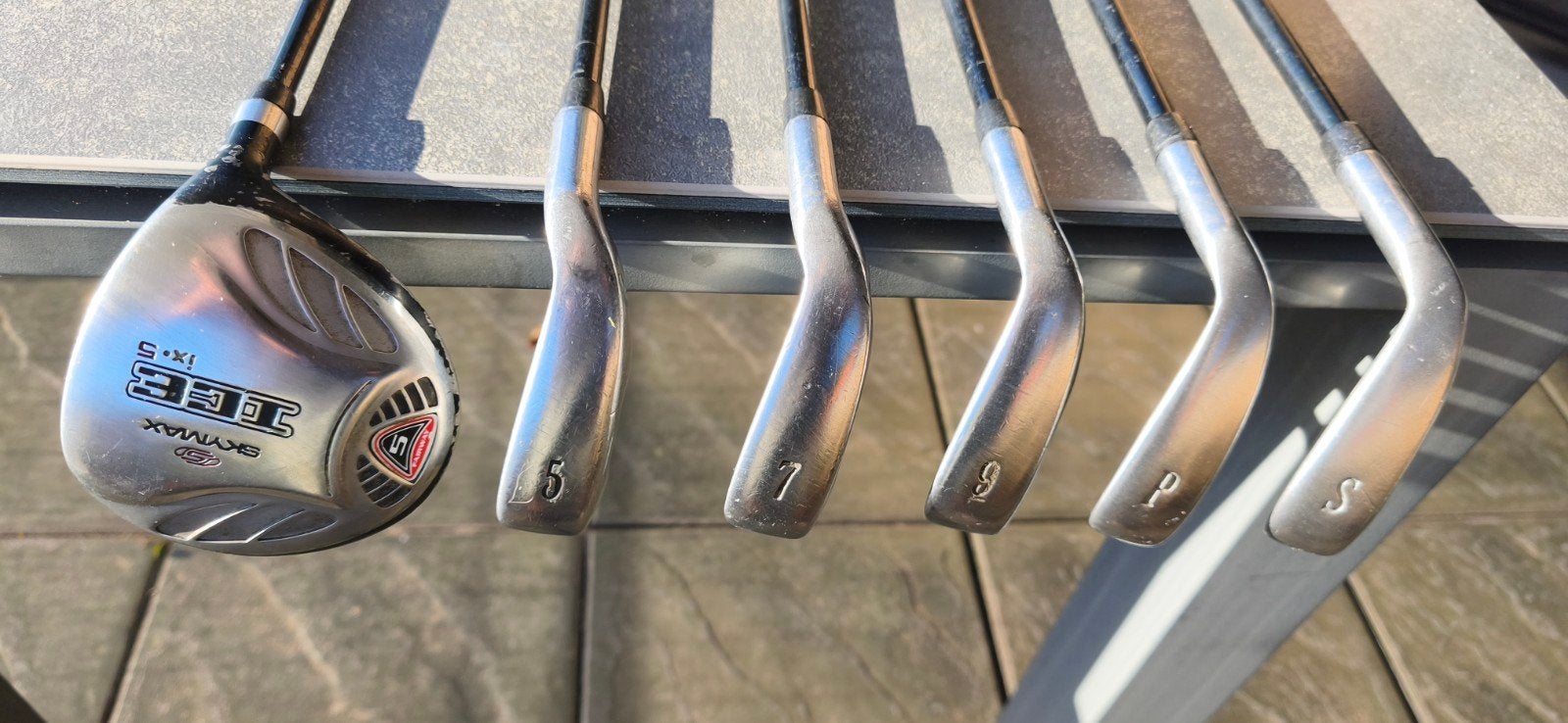 halve golfset skymax, Sport en Fitness, Ophalen, Gebruikt, Set, Overige merken