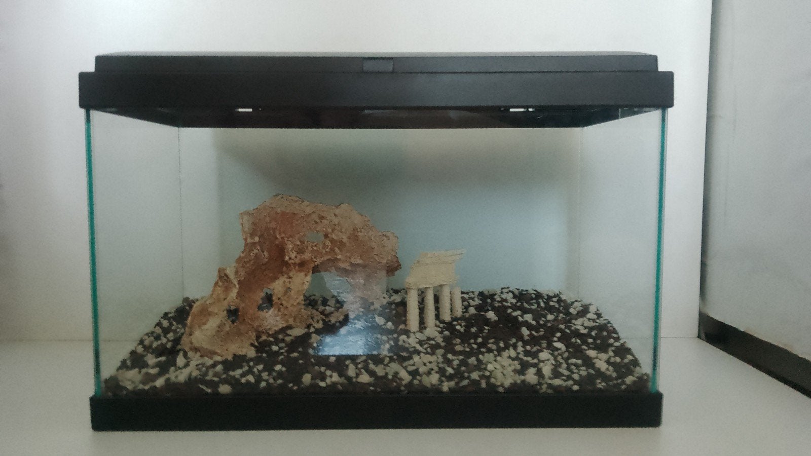 Aquarium avec pompe filtrante., Enlèvement, Pompe, Comme neuf