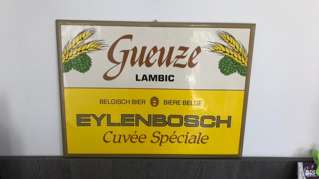 Bierreclame Eylenbosch Cuvée Speciale, Verzamelen, Ophalen, Zo goed als nieuw