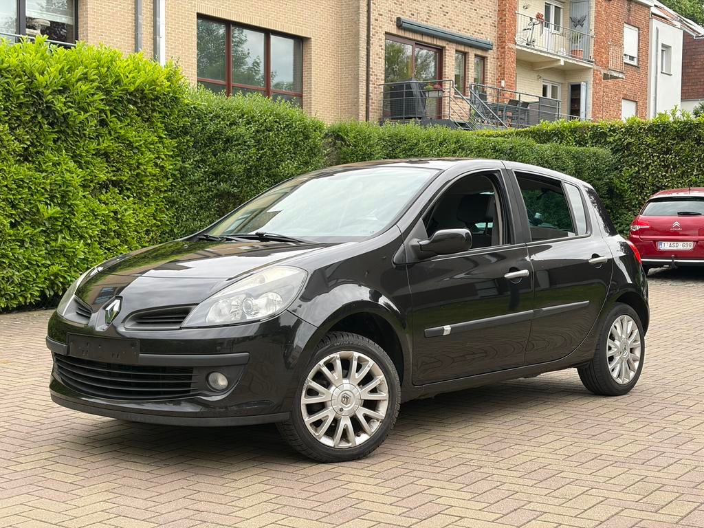 Renault Clio 3 1.2 TCe SEMI CUIR, Autos, Achat, Electronic Stability Program (ESP), Noir, 5 portes