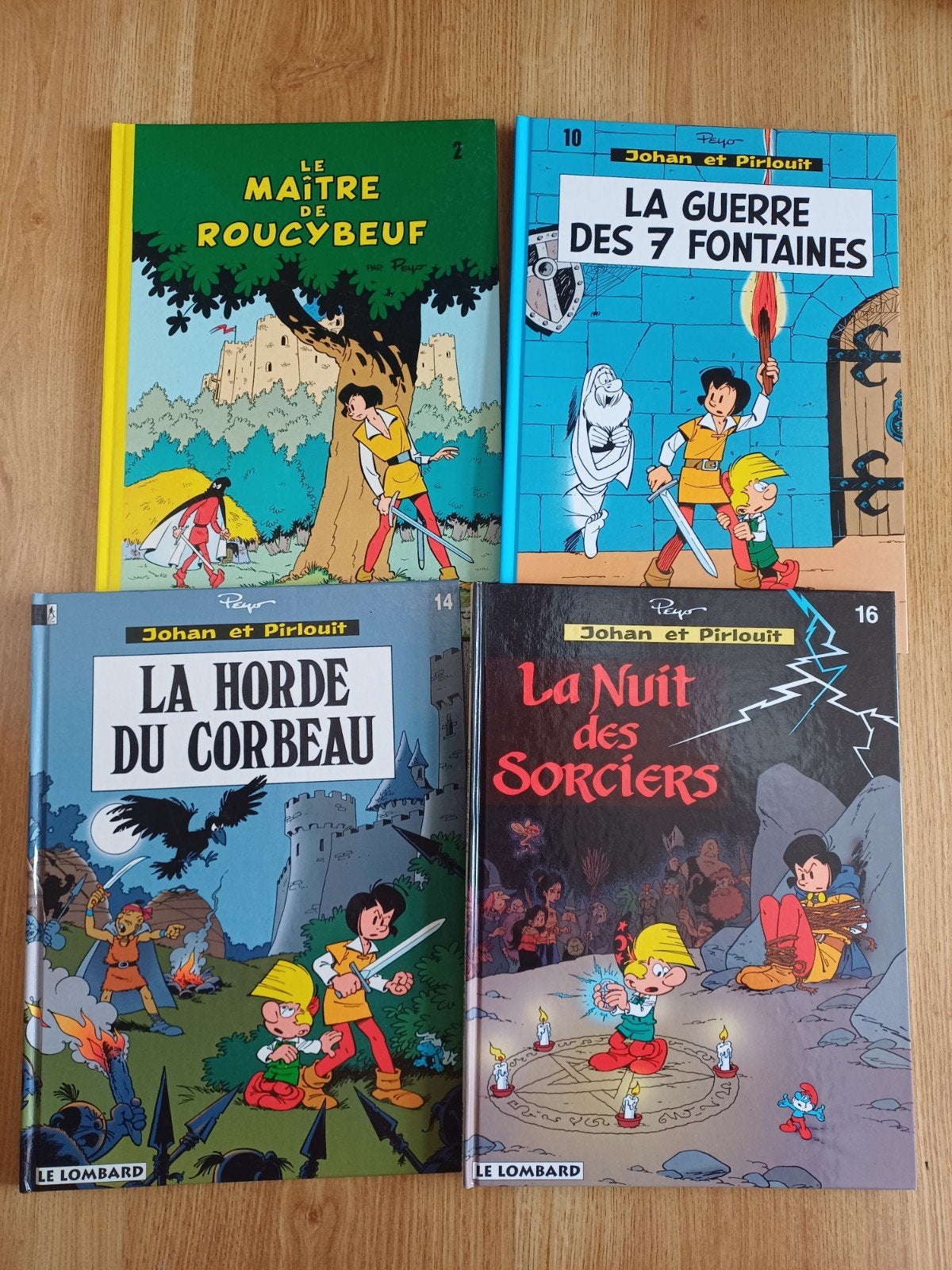 bd Johan et Pirlouit, Livres, Plusieurs BD, Enlèvement ou Envoi, Comme neuf, Peyo