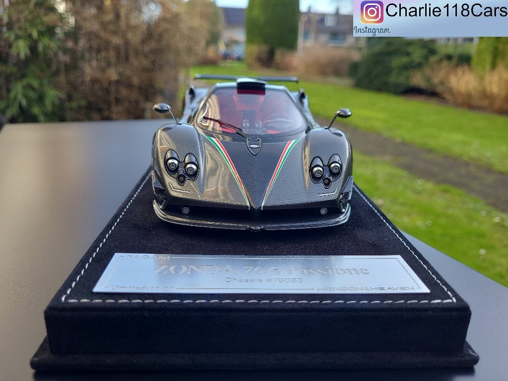 Henson & Heaven HH 1/18 Pagani Zonda 764 Passione, Enlèvement ou Envoi, Neuf