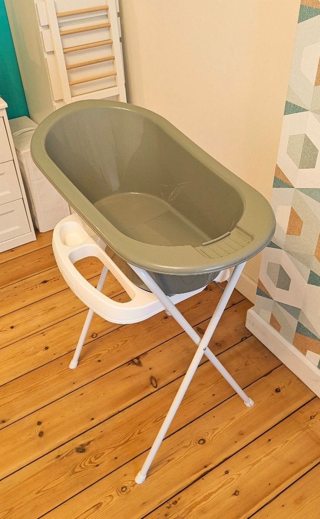 Baignoire sur pied pour bébé, Comme neuf, Enlèvement, Standard, Bébé-jou