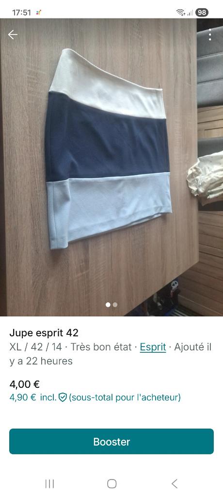 Vetement femme de marque, Enlèvement, Comme neuf, Taille 42/44 (L)