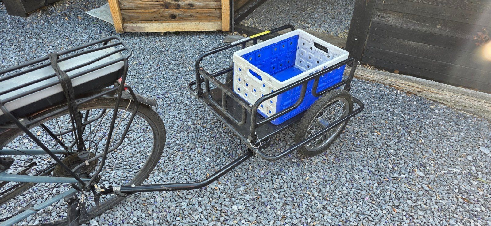Chariot de transport pour vélo, Vélos & Vélomoteurs, Enlèvement, Utilisé, Autres types