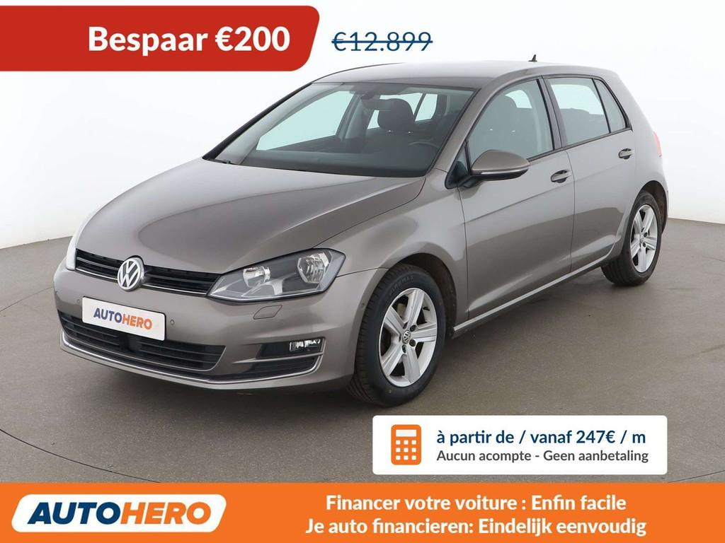 Volkswagen Golf 1.4 TSI Highline BlueMotion Tech, Autos, Argent ou Gris, Achat, 1225 kg, Boîte manuelle
