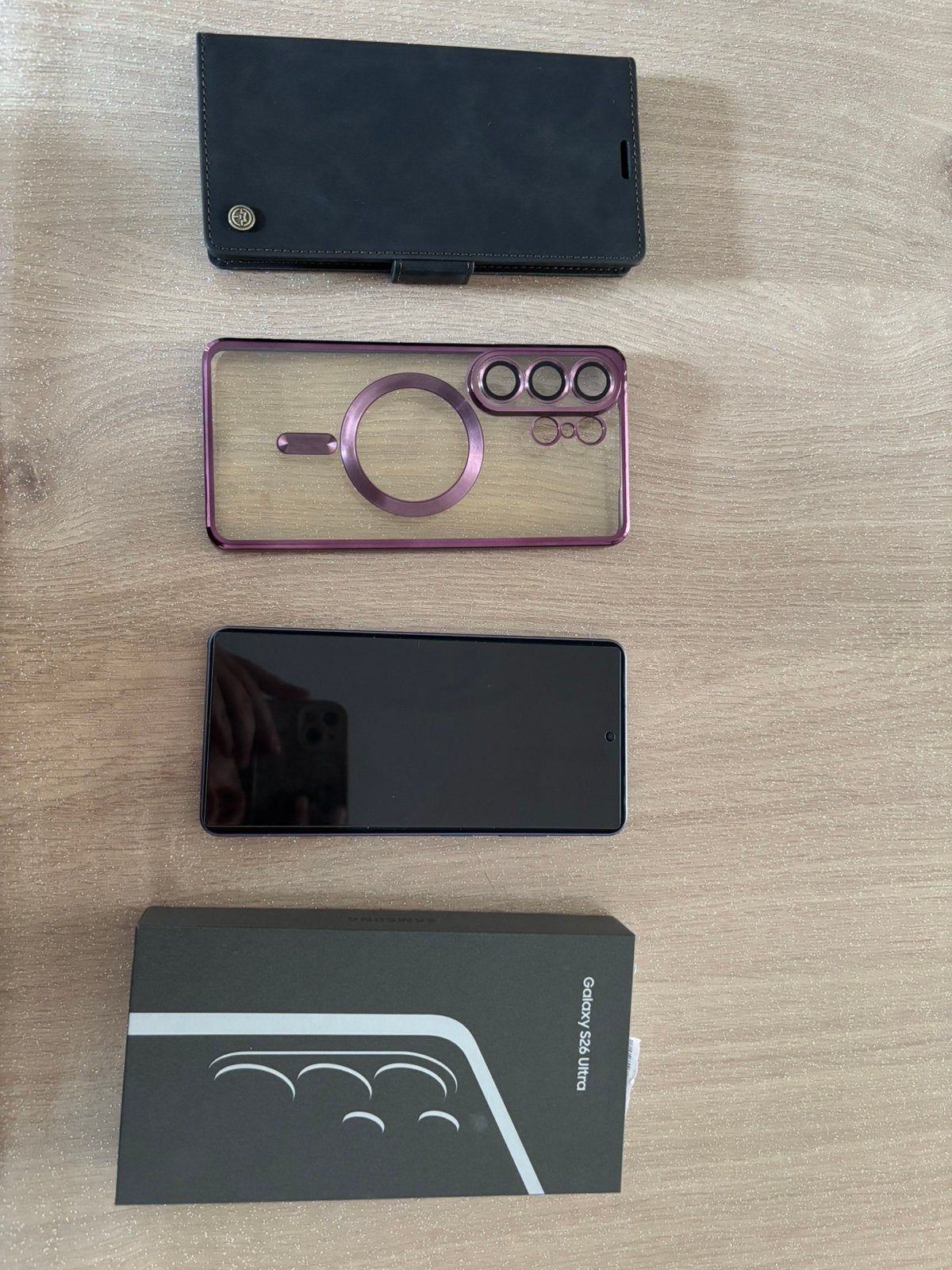 SAMSUNG GALAXY S26 ULTRA 5G 256GB VIOLET+2 coques+câble, Neuf, Autres modèles, Enlèvement, Sans abonnement