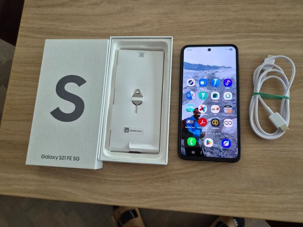 GSM Samsing Galaxy S21 FE 5G, Comme neuf, Enlèvement, Sans simlock, Écran tactile