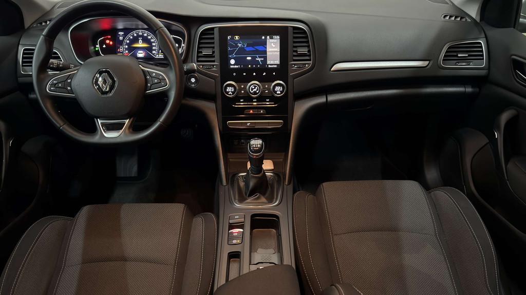 Renault Megane SW 1.33 Benzine Navi CarPlay LED EURO 6d Gara, Autos, Renault, Argent ou Gris, Achat, Euro 6, Entreprise