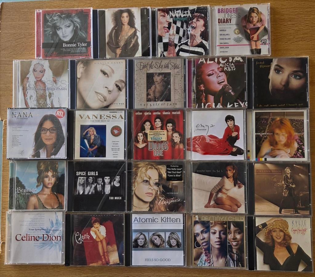 Lot cd's pop vrouwen 2, Enlèvement ou Envoi