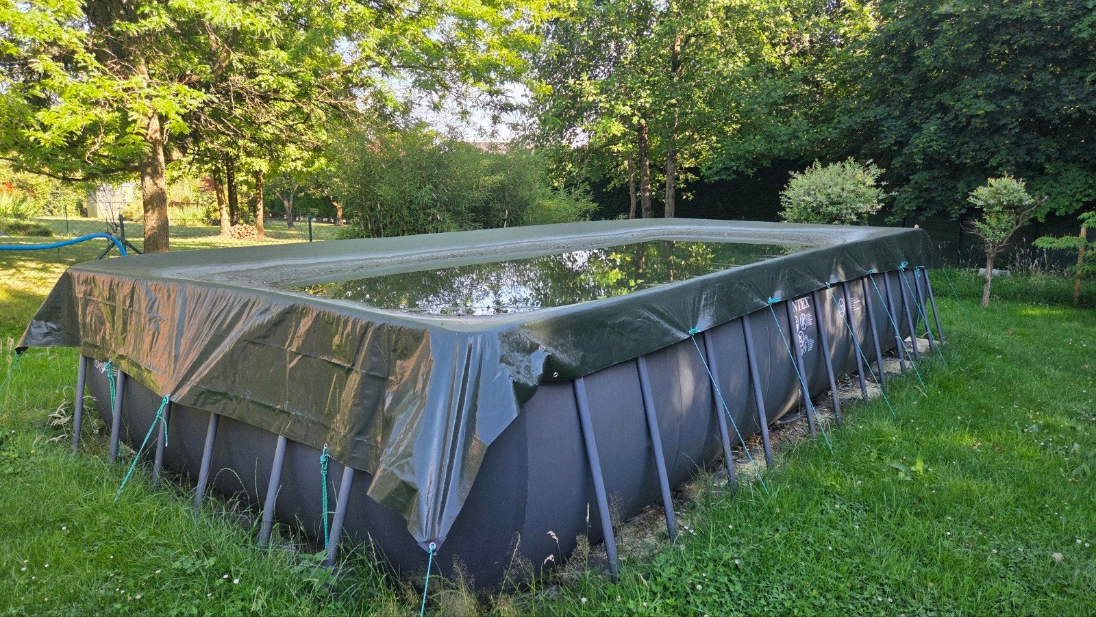 Piscine hors sol intex 7.32x3.66, Jardin & Terrasse, Piscines, Enlèvement