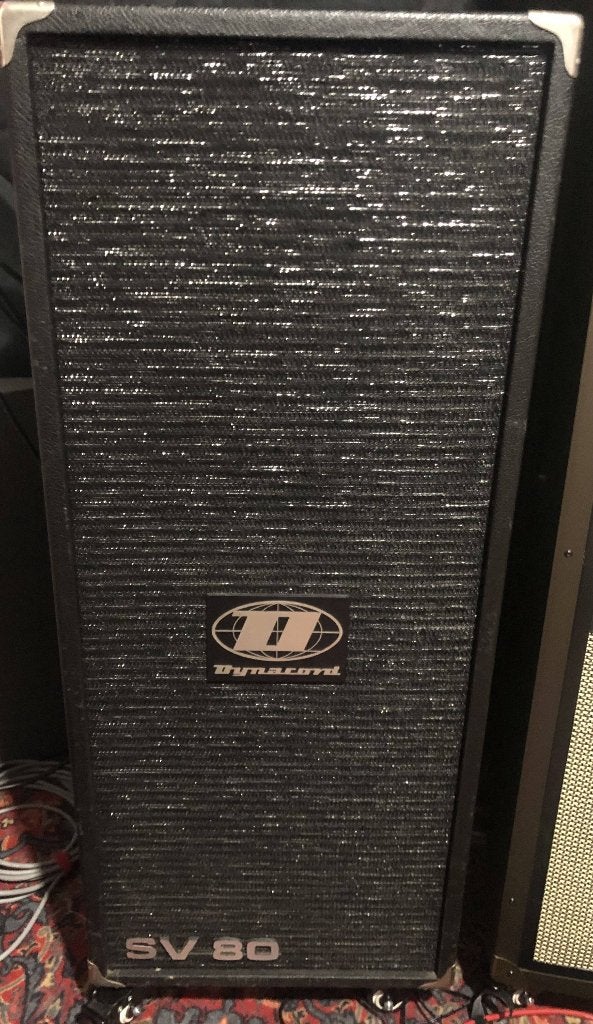 DYNACORD SV80 VINTAGE ACTIVE SPEAKERS, Vloerstaande luidspreker, Gebruikt, 60 tot 120 watt, Ophalen