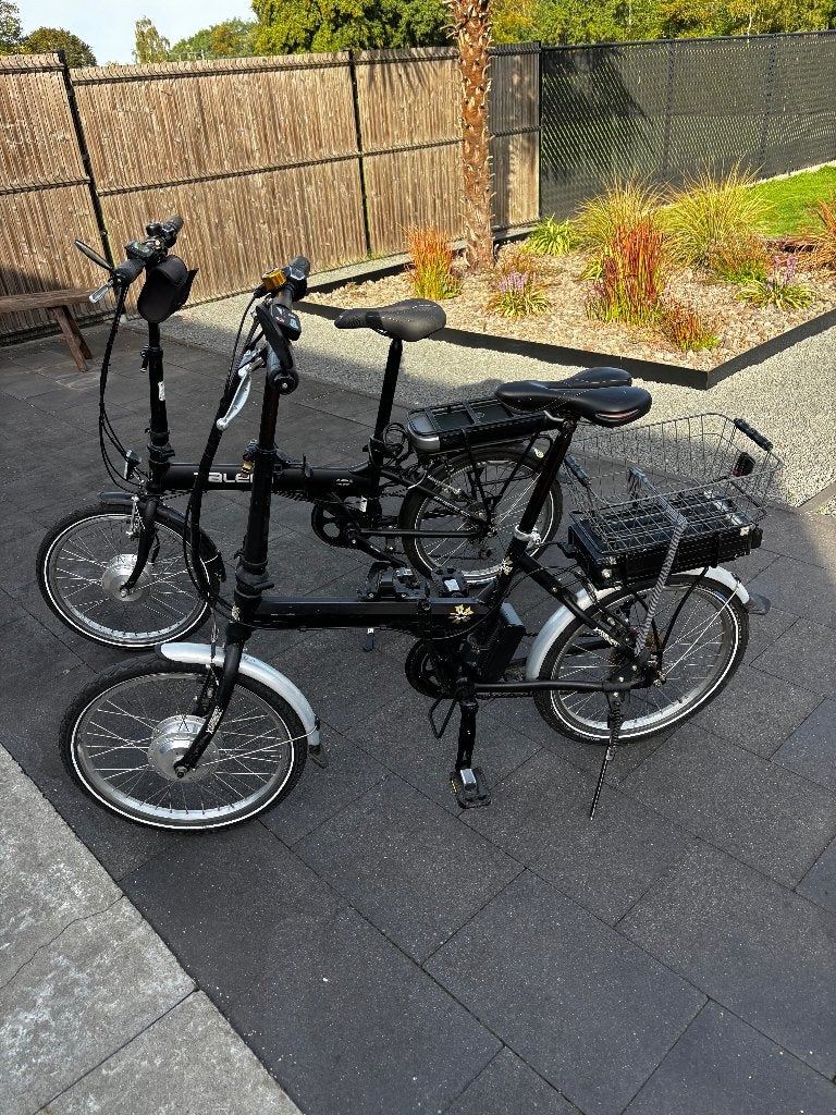 2 x elektrische plooifiets, Fietsen en Brommers, Ophalen, Gebruikt, 30 tot 50 km per accu, Overige merken