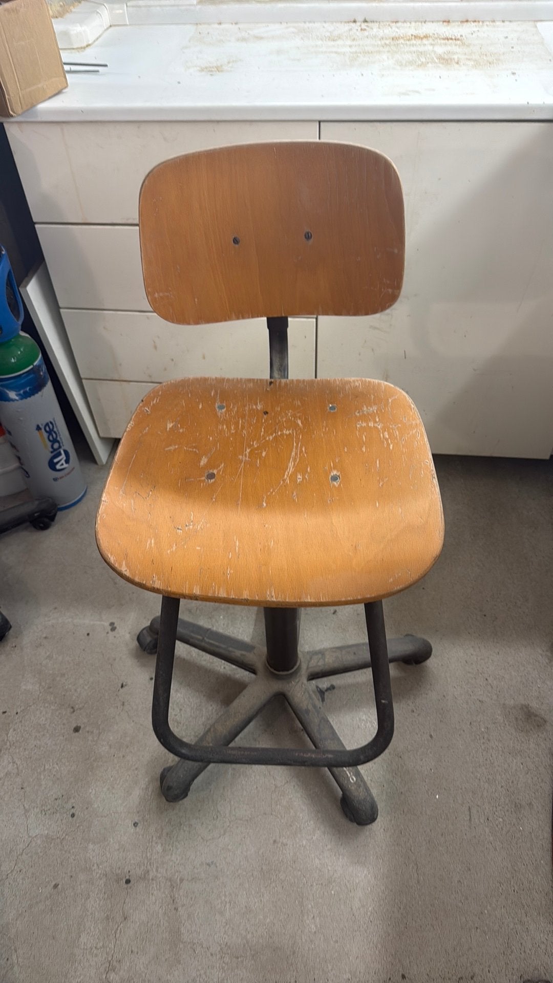 Kruk, Ophalen, Gebruikt, 60 tot 90 cm, In hoogte verstelbaar