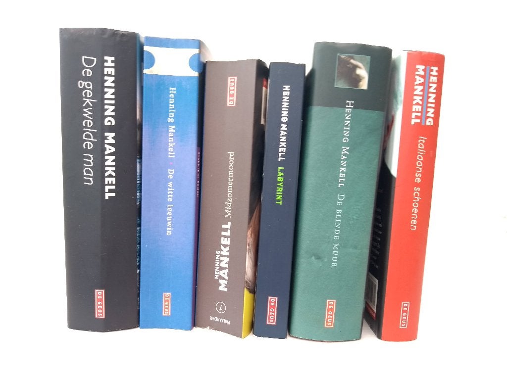 Boeken Henning Mankell: 6 thrillers, Boeken, Ophalen of Verzenden, Zo goed als nieuw, Henning Mankell, Scandinavië