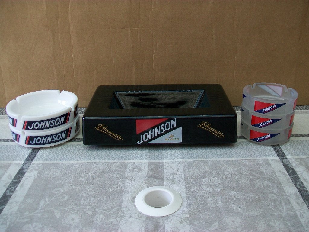 Asbak Johnson - Cendrier - Ashtray - Vintage - Retro, Collections, Enlèvement ou Envoi, Utilisé, Cendrier