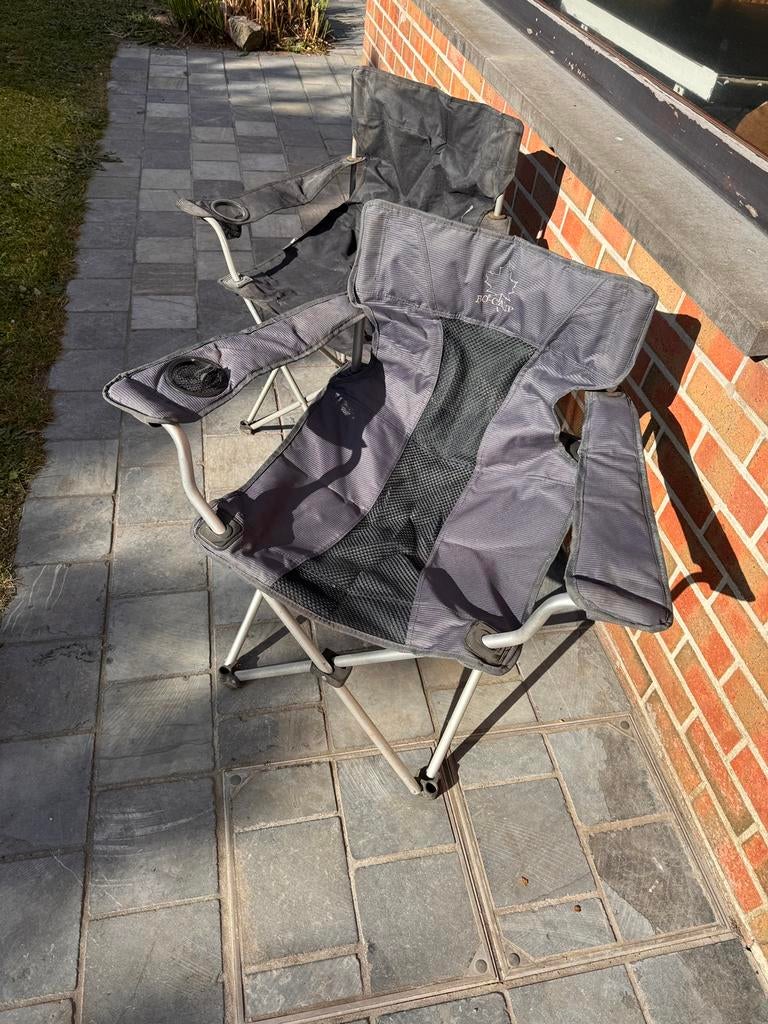 Kampeer stoelen, Caravans en Kamperen, Ophalen, Gebruikt