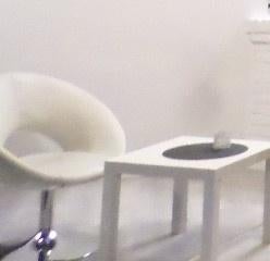 lounge kuipzeteltjes (nieuw in de doos nog ), Ophalen, Witte lederlook lounge stijl, Nieuw, 75 tot 100 cm