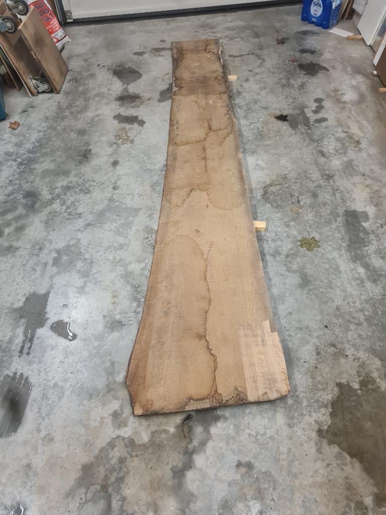 eikenhouten plank, Doe-het-zelf en Bouw, Hout en Planken, Ophalen, 25 tot 50 mm, Eiken, Plank