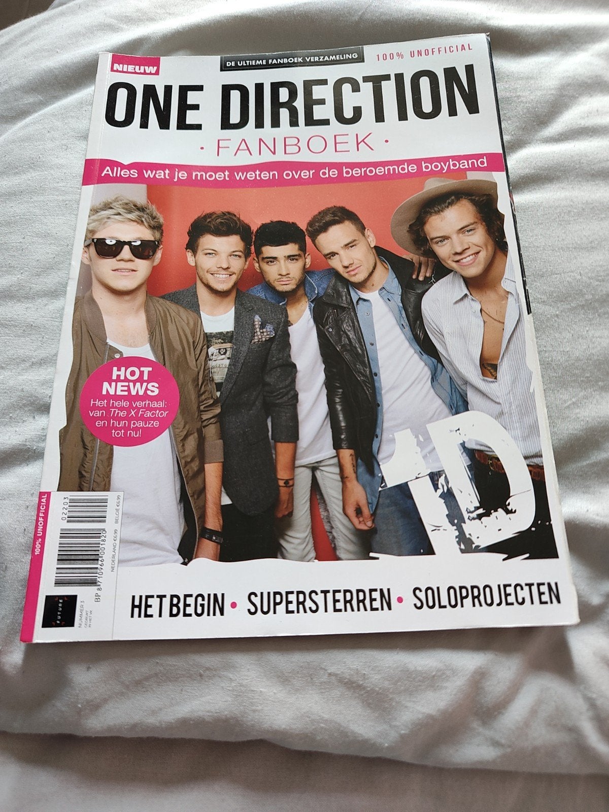 One Direction Fanboek, Boeken, Verzenden, Gelezen, Muziek, Film of Tv