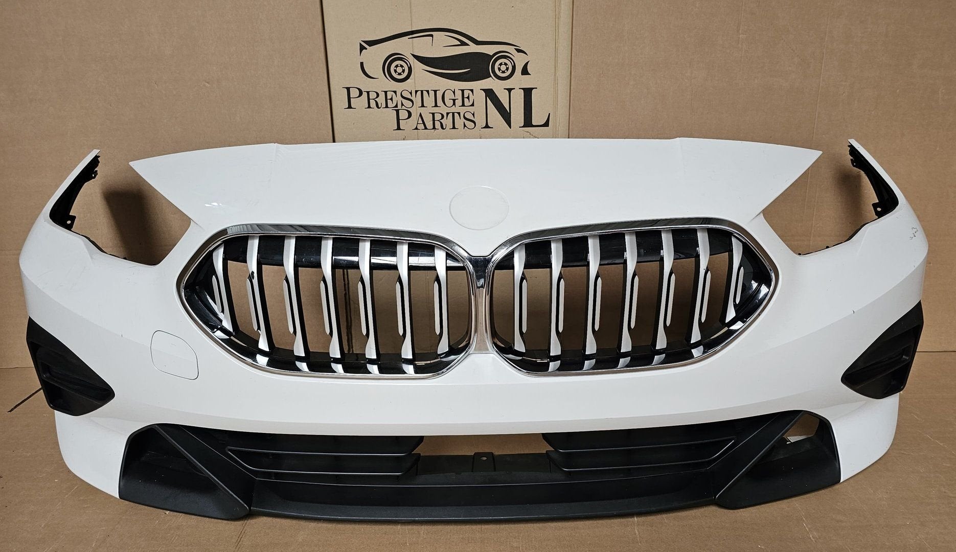 Voorbumper BMW 2 Serie F44 Gran Coupe Compleet 51117474575, Gebruikt, -, Voor, -