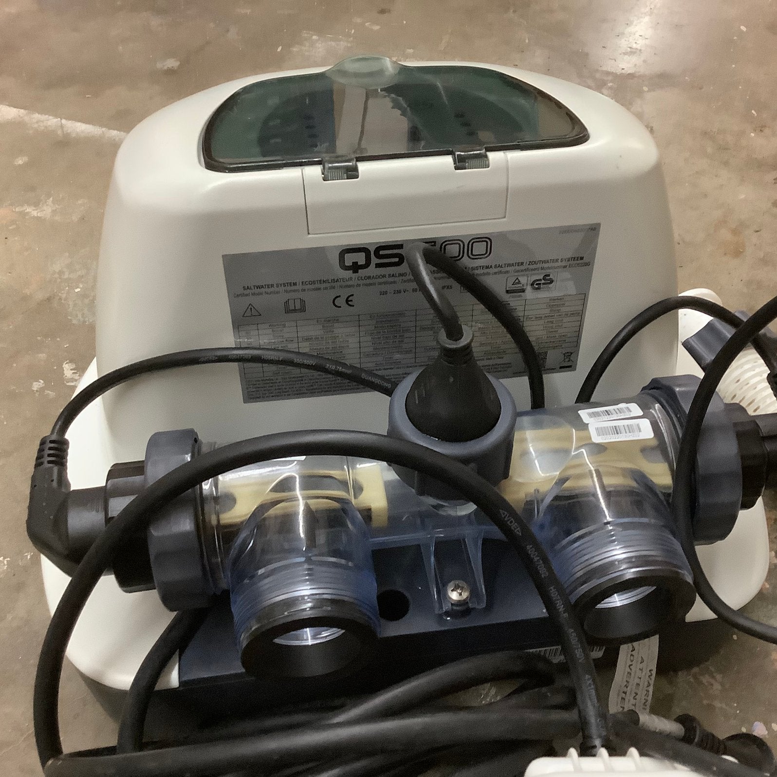 Zoutwatersysteem Intex, Ophalen, Zo goed als nieuw