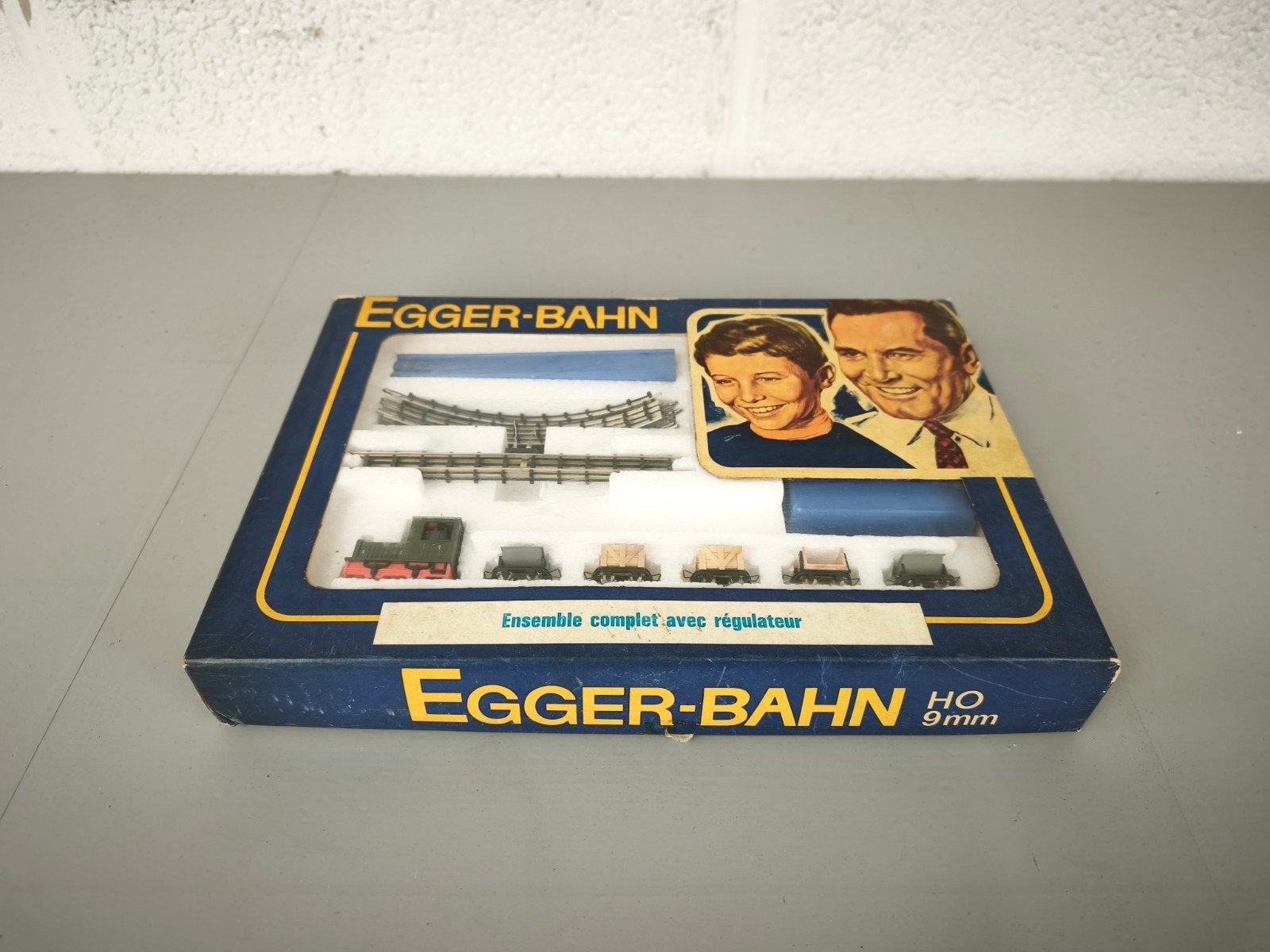 Egger-bahn  set 5000 smalspoor 9mm, Hobby en Vrije tijd, Ophalen of Verzenden, ., ., .
