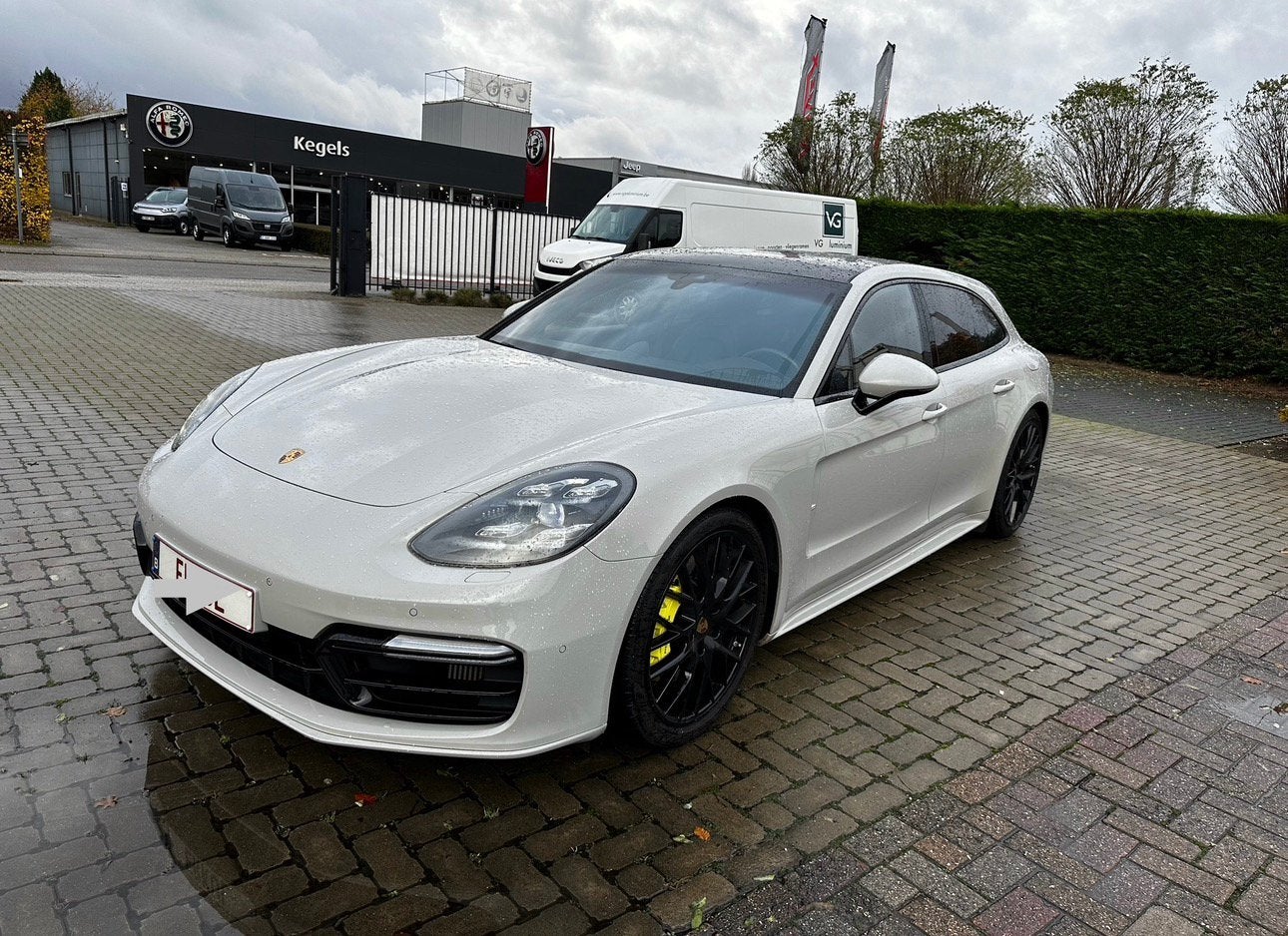 Porsche Panamera Sport Turismo hiybride 462pk, Auto's, Dealer onderhouden, Overige kleuren, Leder, 5 zetels