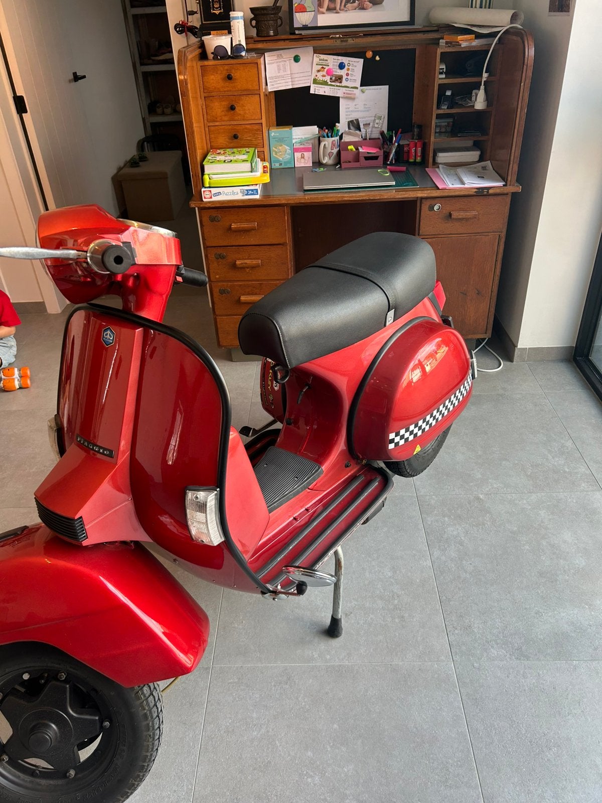Vespa LML Star Deluxe, Enlèvement