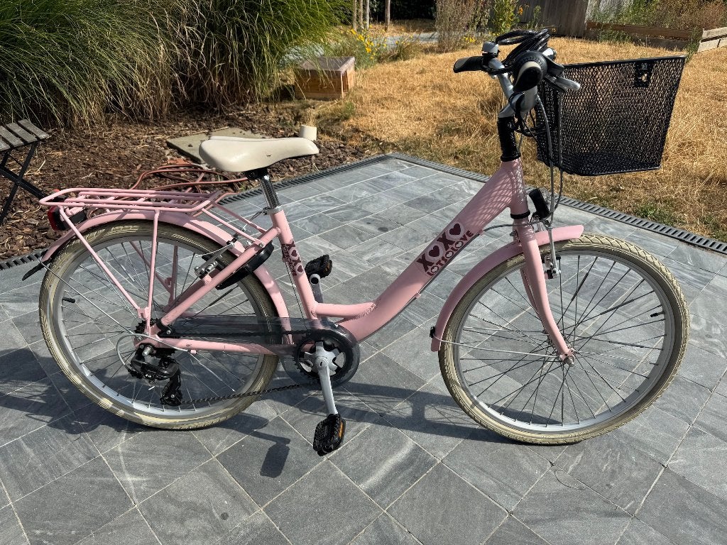 24" MEISJESFIETS, Ophalen, Velgrem, Versnellingen, BikeFun Kids (BFK)