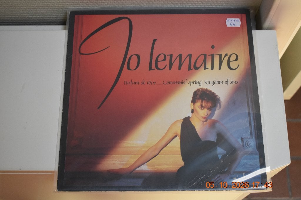 2 LP's : "Jo Lemaire" (Synth Pop), Cd's en Dvd's, LP, Gebruikt, Pop, Ophalen of Verzenden