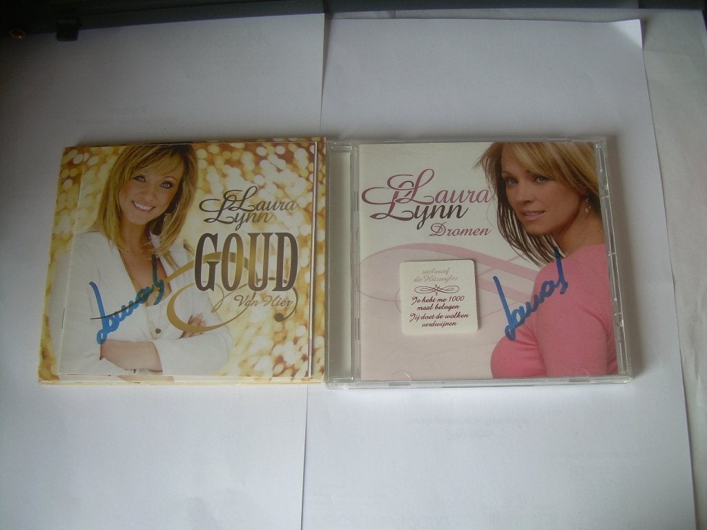 2 CD S - LAURA LYNN, Cd's en Dvd's, Cd's | Nederlandstalig, Ophalen of Verzenden, Zo goed als nieuw, Levenslied of Smartlap, Eerste persing