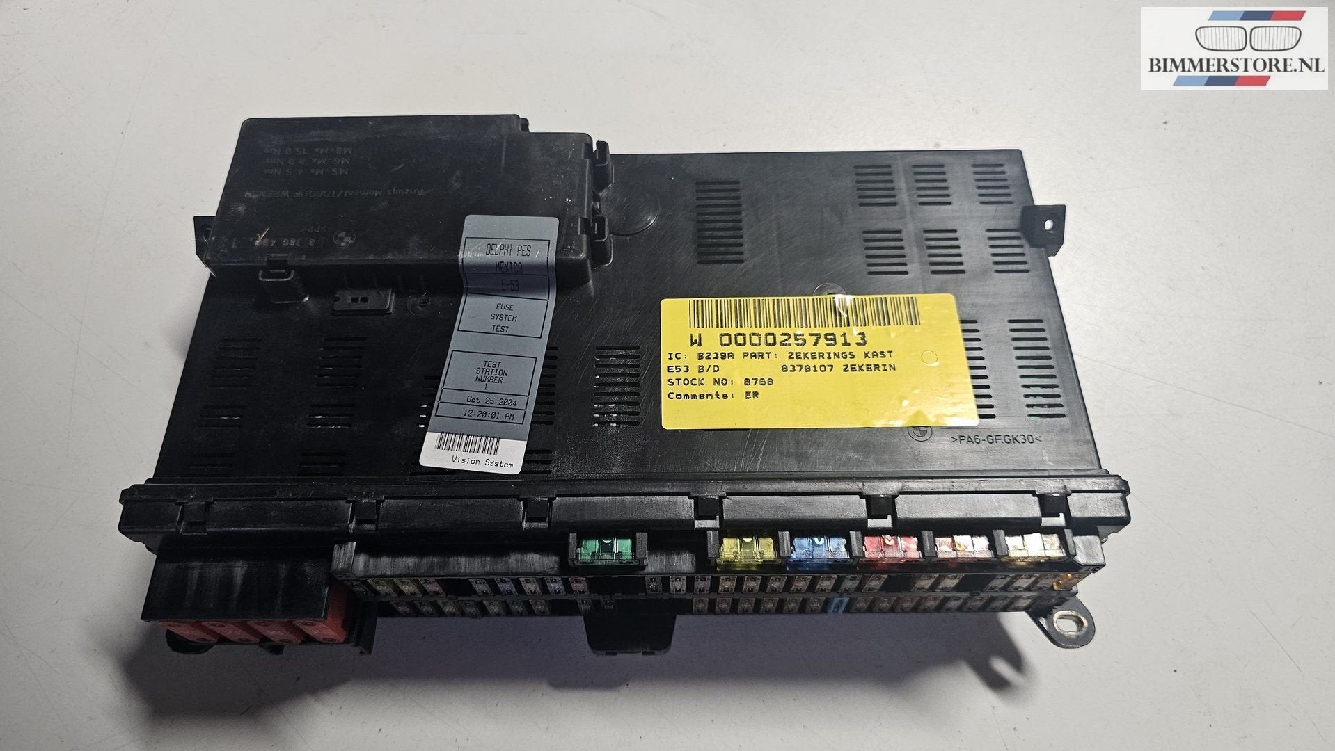 Zekeringkast  BMW X5 serie E53 61138380409 8380409 611383804, -, Origine de la pièce connue, Utilisé, -