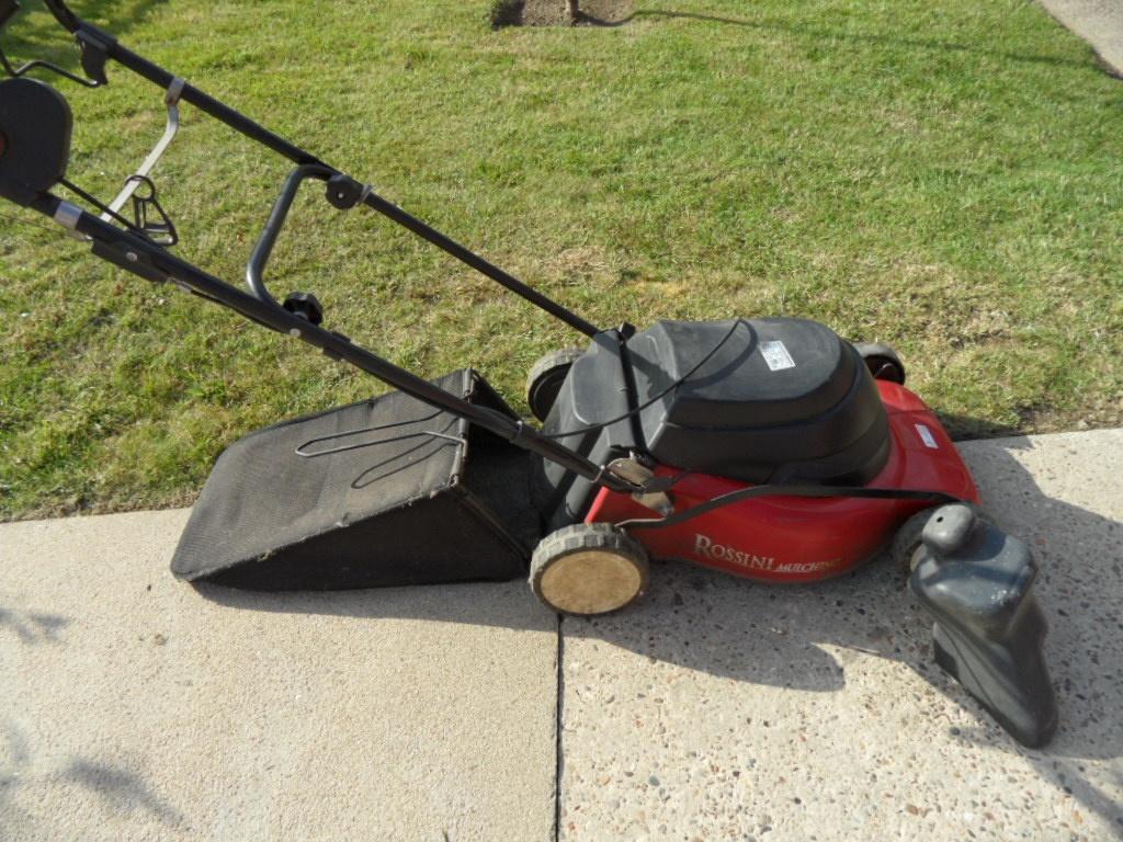Elektrisch grasmachine, Tuin en Terras, Grasmaaiers, Ophalen, Gebruikt, Elektrische grasmaaier, Opvangbak