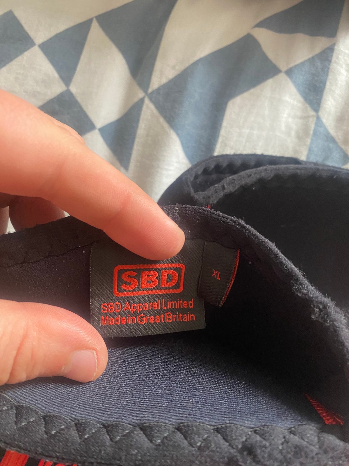SBD elleboogsleeve, Enlèvement, Utilisé