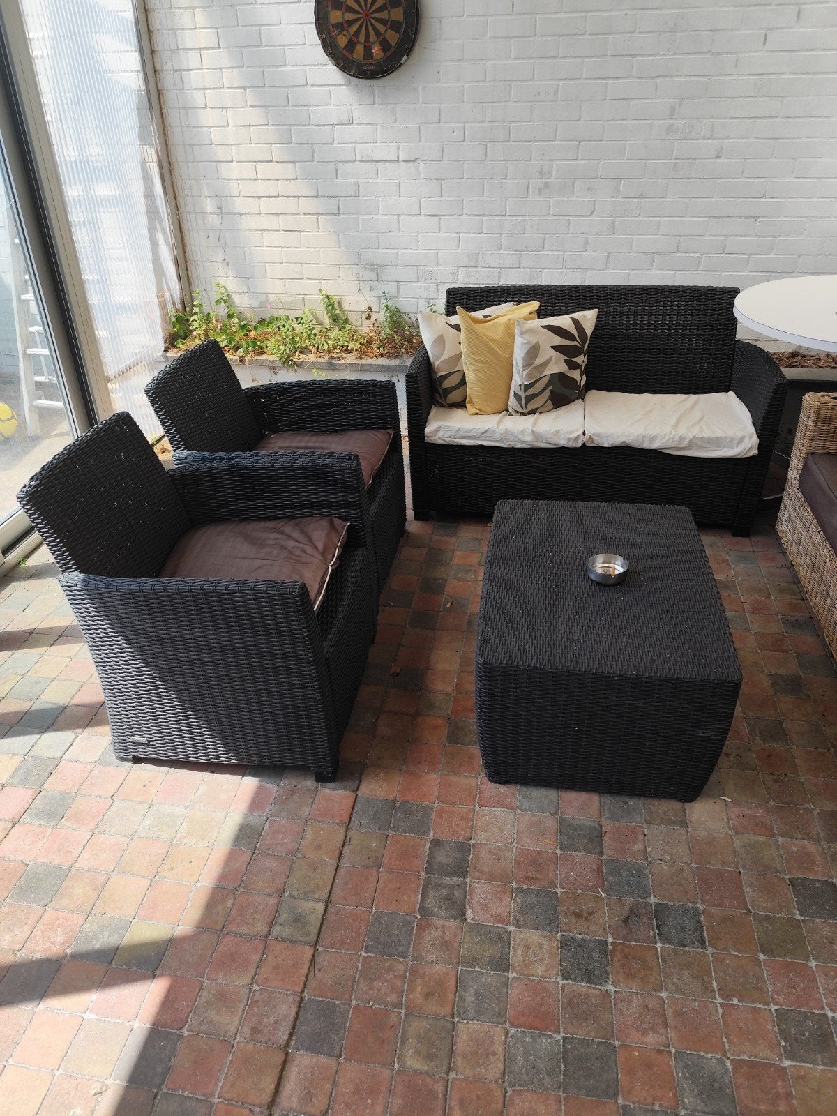 Mobilier de patio, Enlèvement