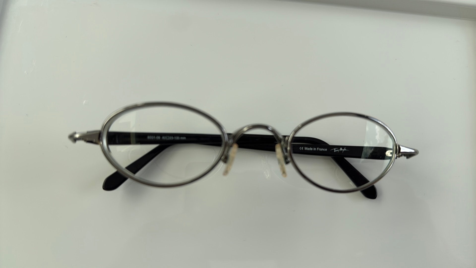 Lunettes vintage Thierry Mugler, Enlèvement, Comme neuf, Lunettes