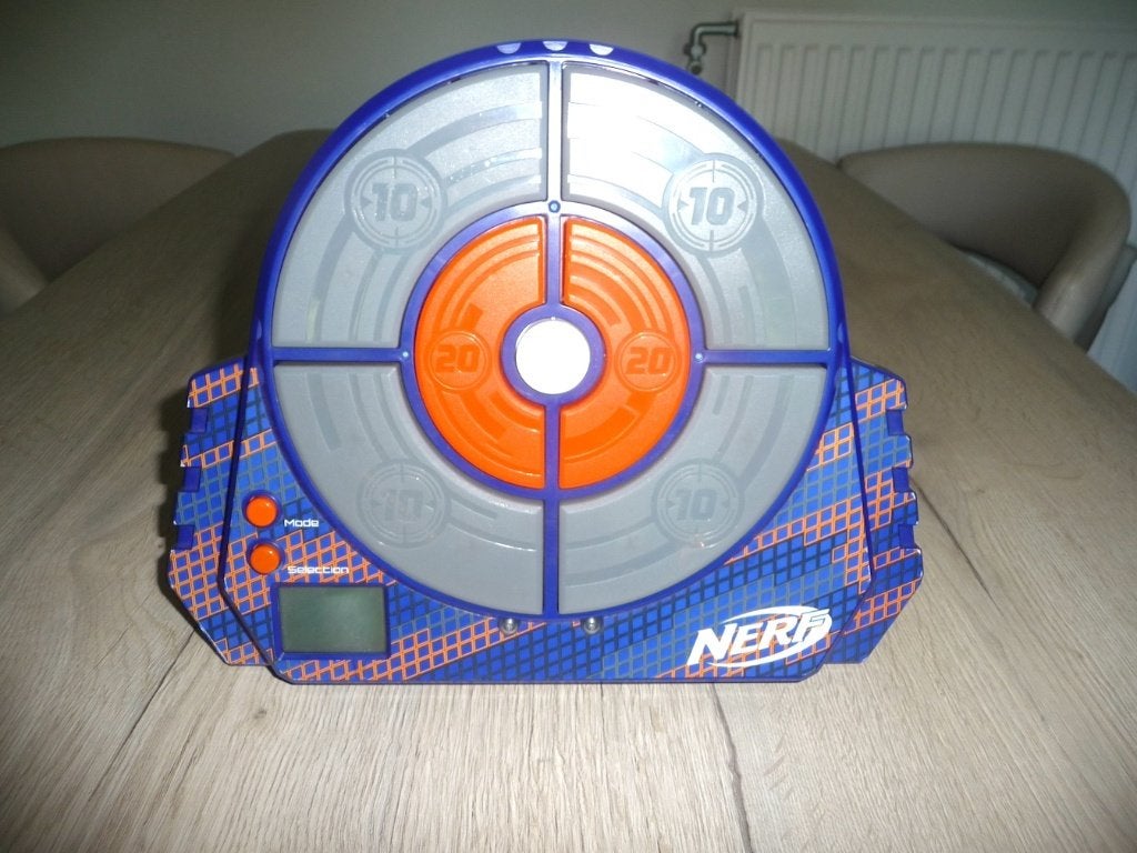 NERF elektronisch doelwit, Ophalen of Verzenden, Zo goed als nieuw