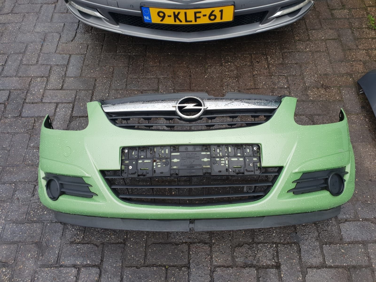 OPEL CORSA D VOORBUMPER KLEURCODE Z30M, Auto-onderdelen, Gebruikt, -, Voor, -