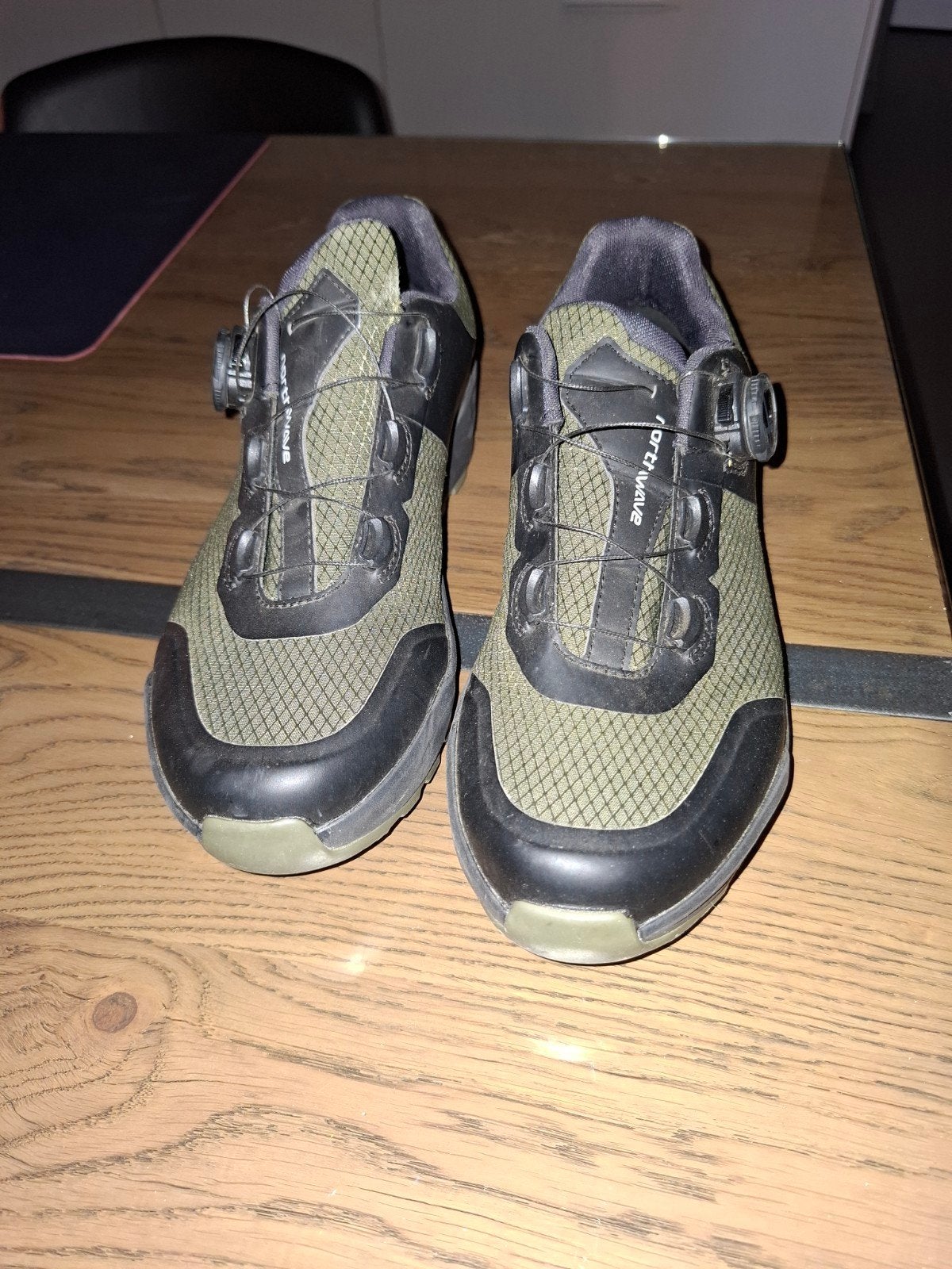 MTB schoenen Northwave maat 41 groen-zwart, Vélos & Vélomoteurs, Enlèvement