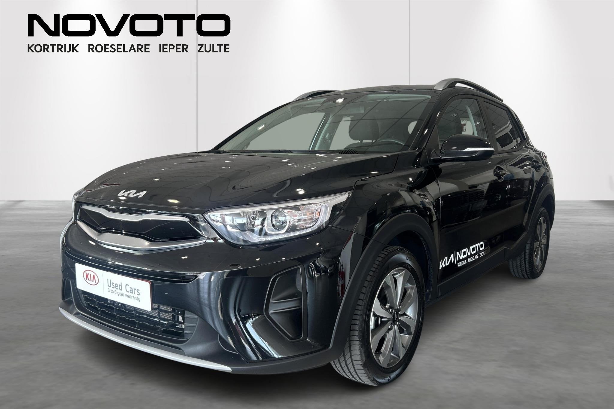 KIA Stonic 1.0 T 100 Style Edition, Auto's, Kia, Voorwielaandrijving, Automatische klimaatregeling, Zwart, 5 deurs